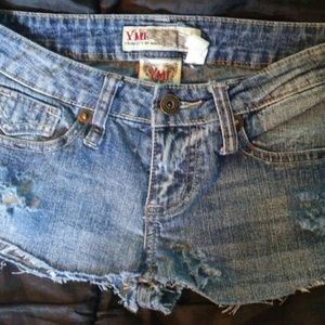 YMI Distressed jeans, sz 0